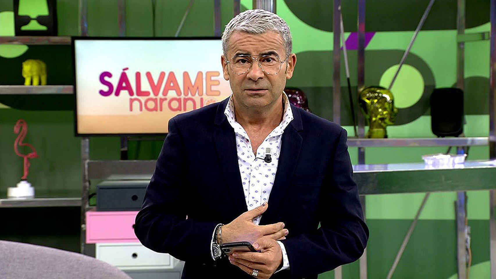 Jorge Javier Vzquez, el presentador ms reconocido de 'Slvame'.