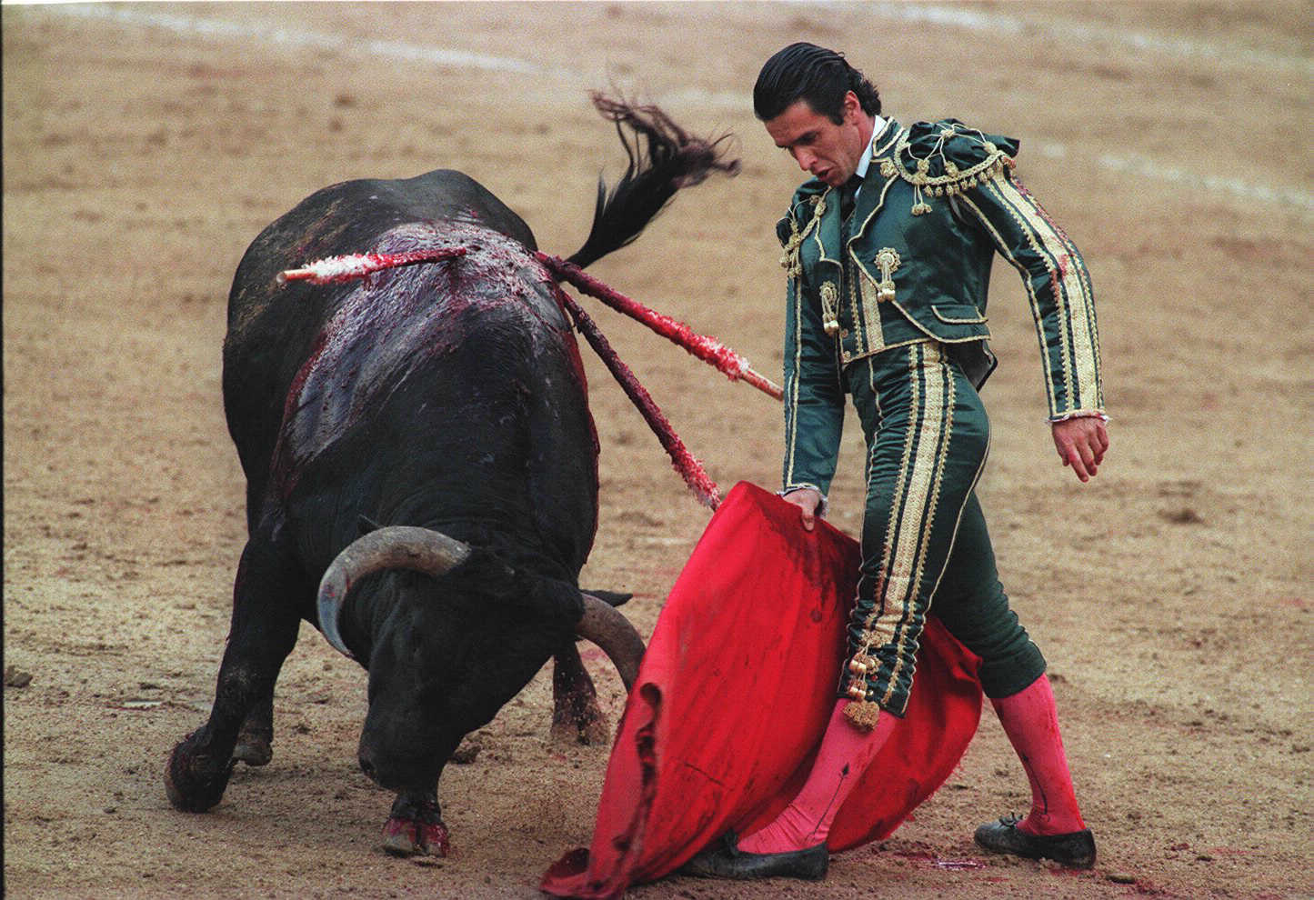 Joselito en Las Ventas el 2 de mayo del 96, el da histrico que cort seis orejas.