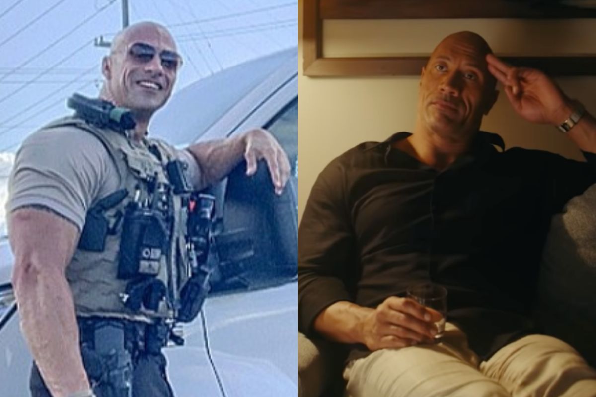 Dwayne Johnson's viral response after meeting his 'double'