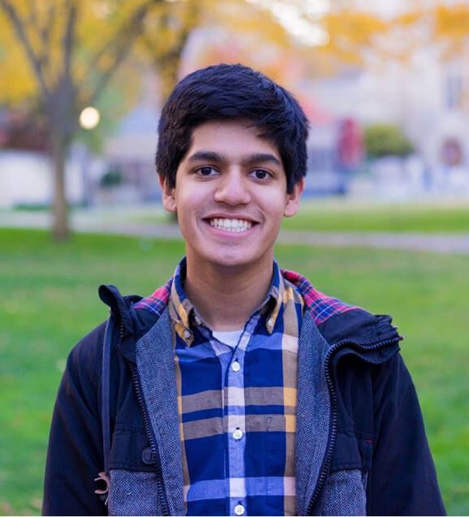 Ziad Ahmed, estudiante, empresario y orador estadounidense de 22 aos, participa en Sondersland.