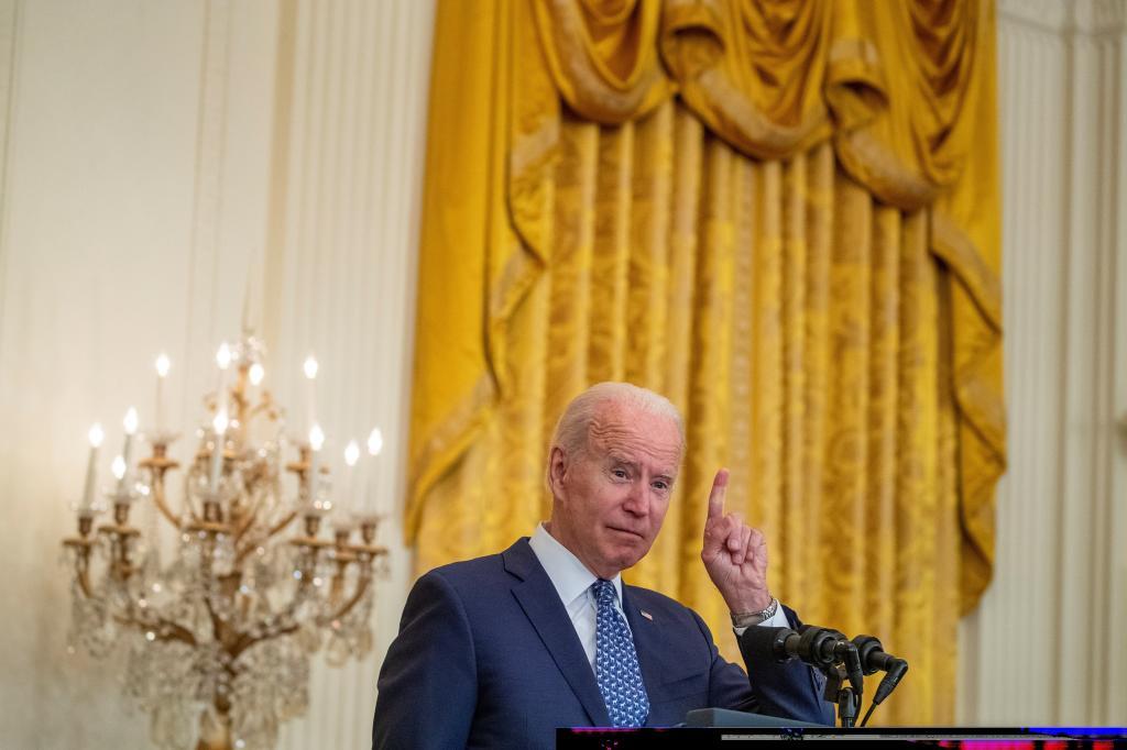 El presidente de EEUU, Joe Biden, en un acto reciente en la Casa Blanca.