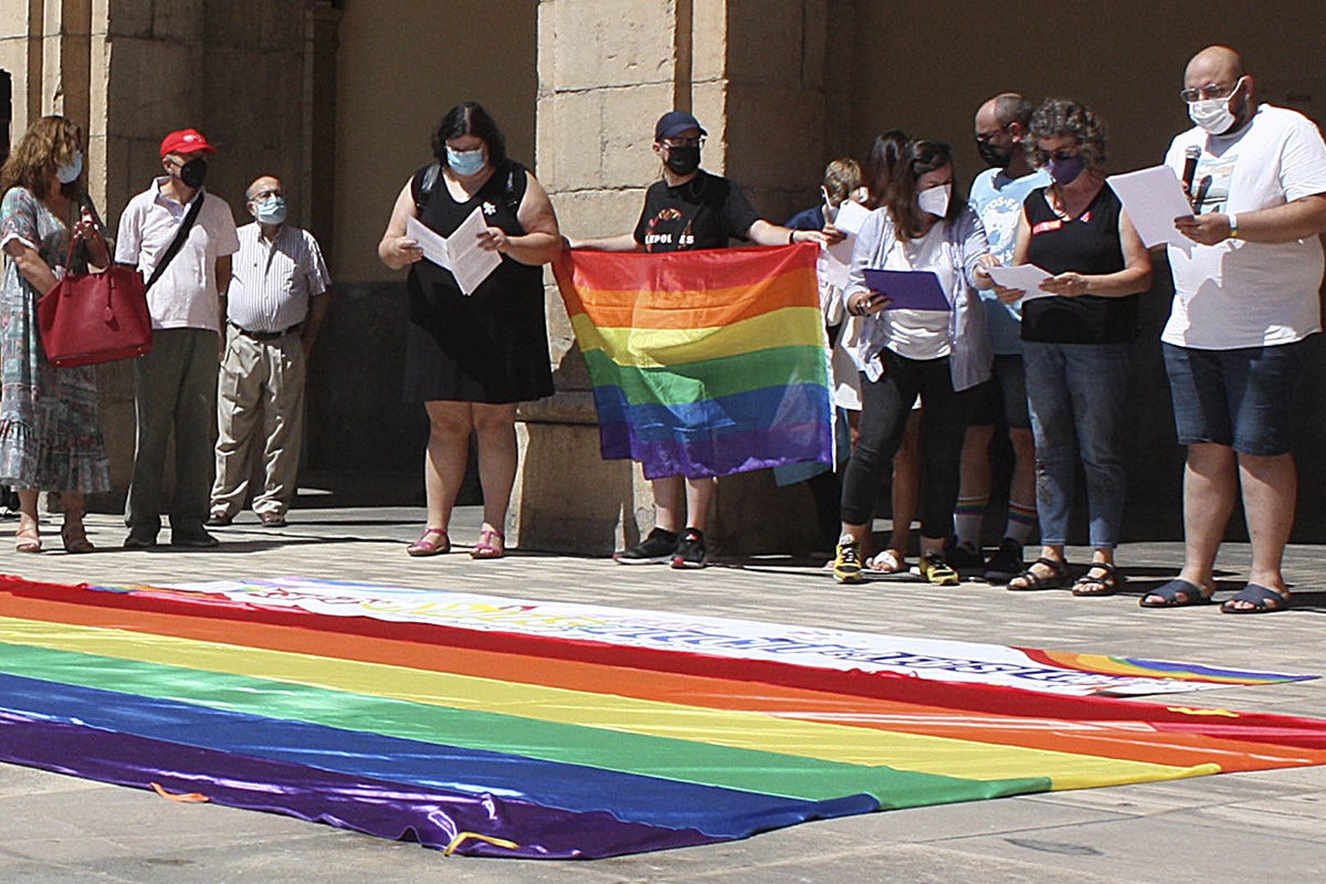 El Da del Orgullo LGTBi reuni en Castelln a decenas de personas.