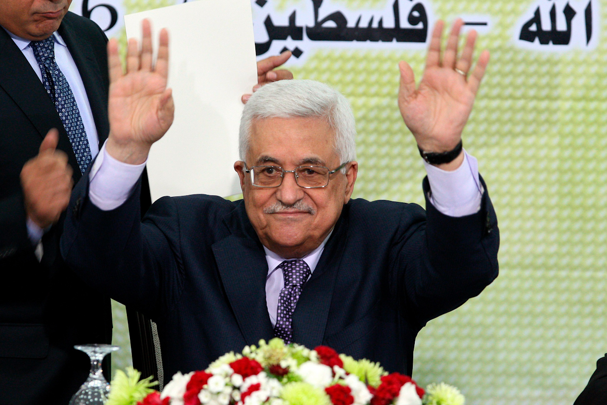 El presidente de la Autoridad Nacional Palestina, Abu Mazen.