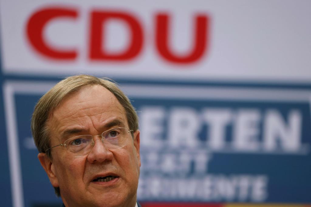 Armin Laschet, candidato de la CDU en Alemania.