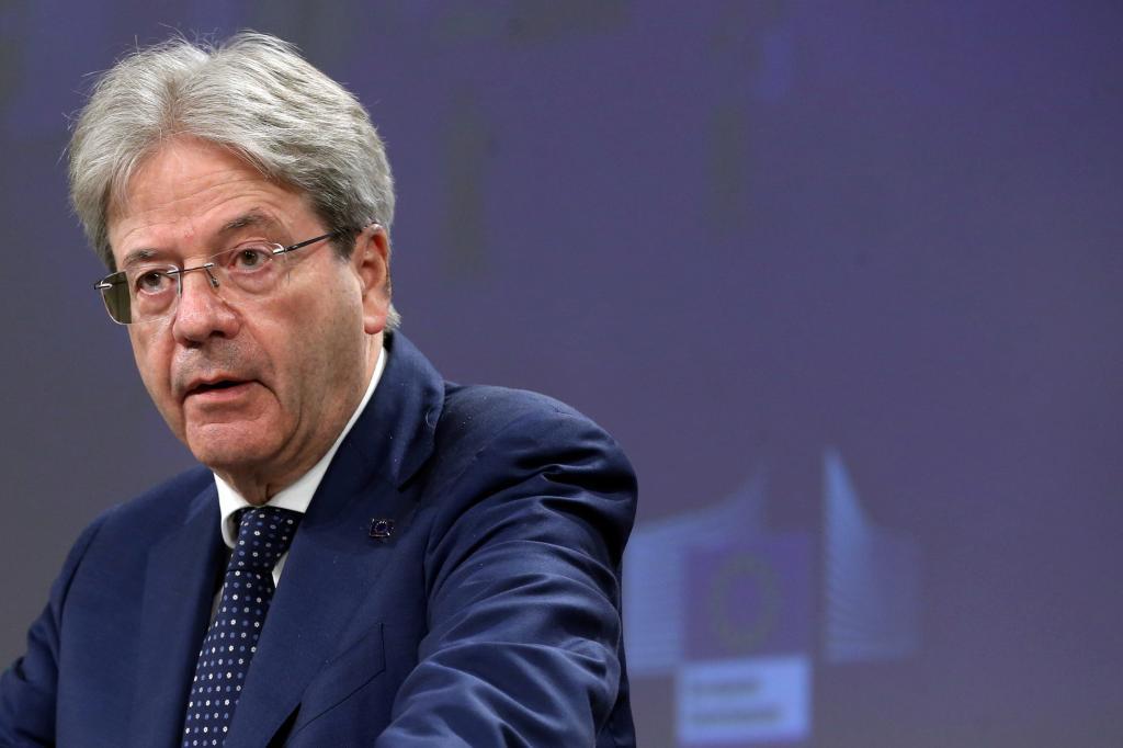 Comisionario europeo de Asuntos Económicos, Paolo Gentiloni