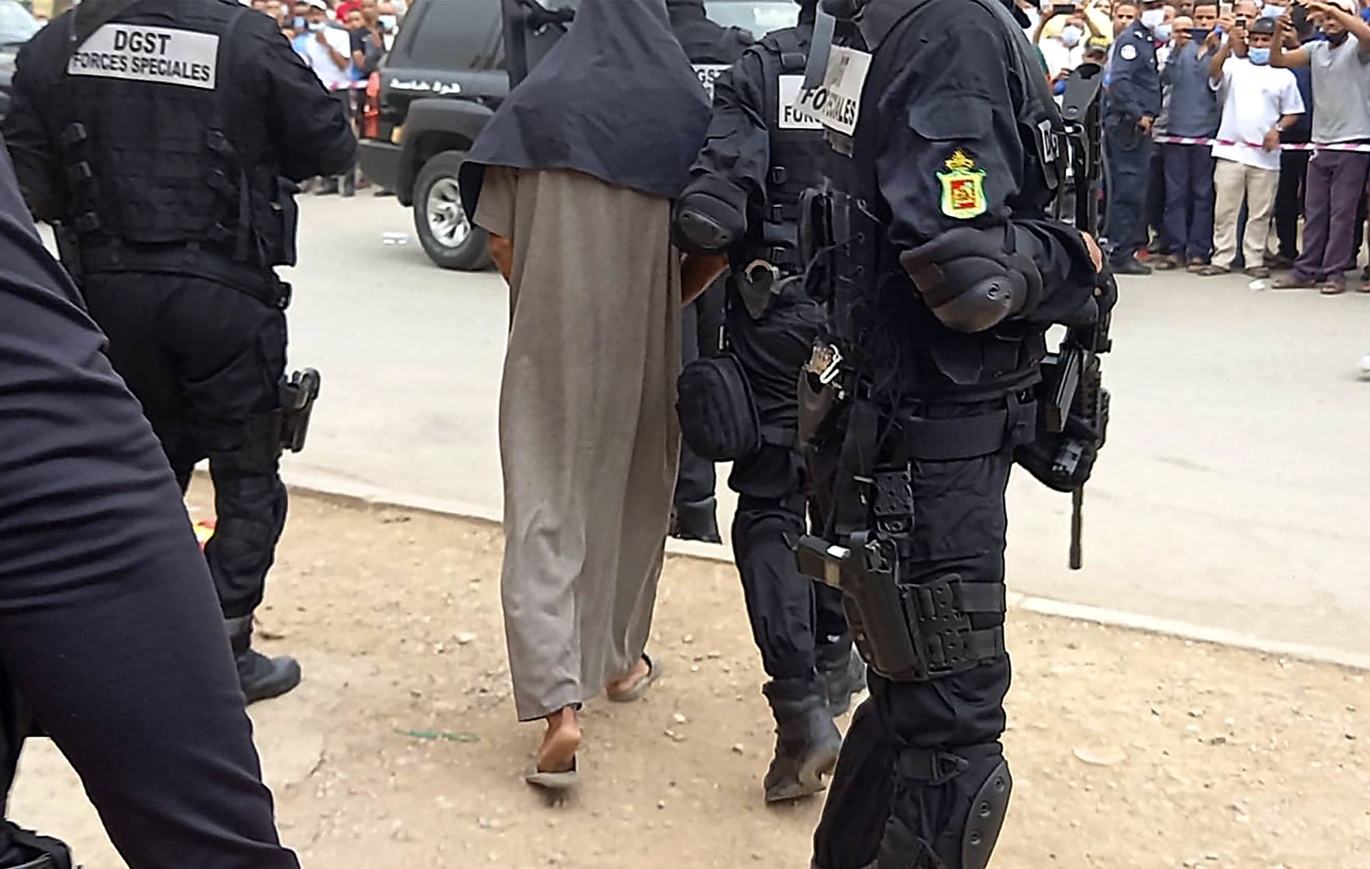 Operacin antiterrorista en Errachidia, Marruecos.