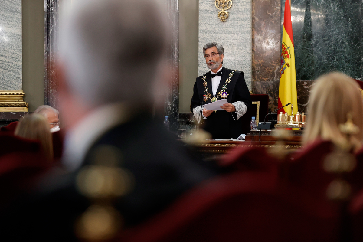 Carlos Lesmes, en la apertura del Ao Judicial.