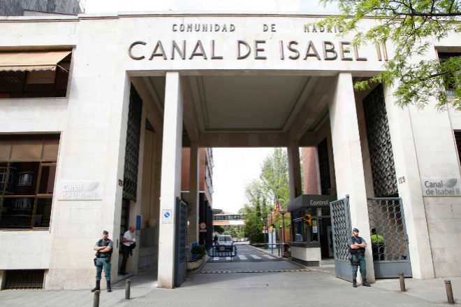Canal de Isabel II, en Madrid.