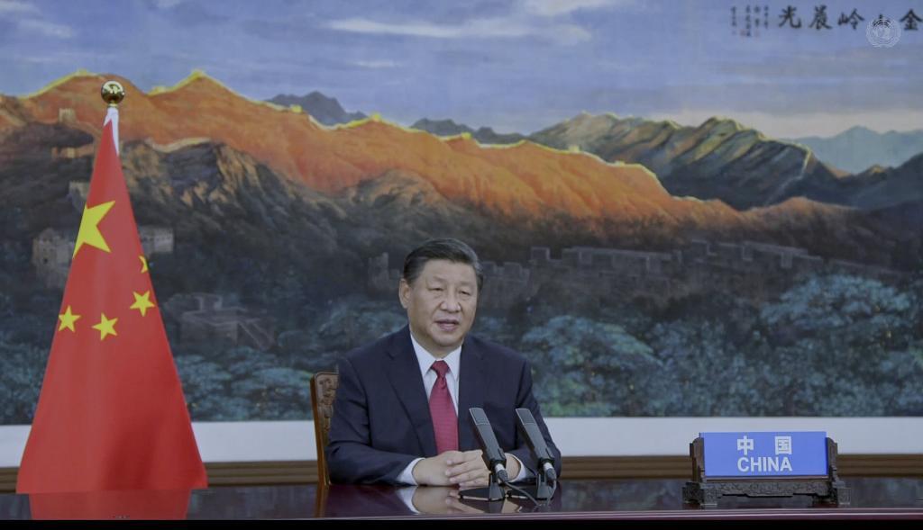 El presidente de la república popular China, Xi Jinping