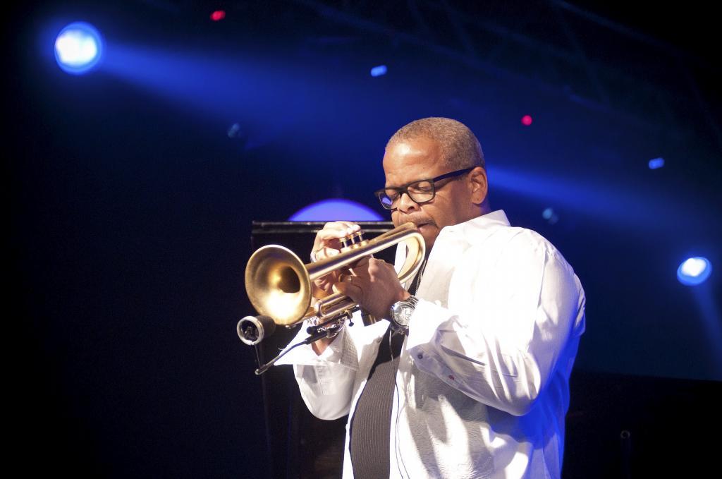 Terence Blanchard, en el Standar Bank's Joy of Jazz Festival de Sudfrica.