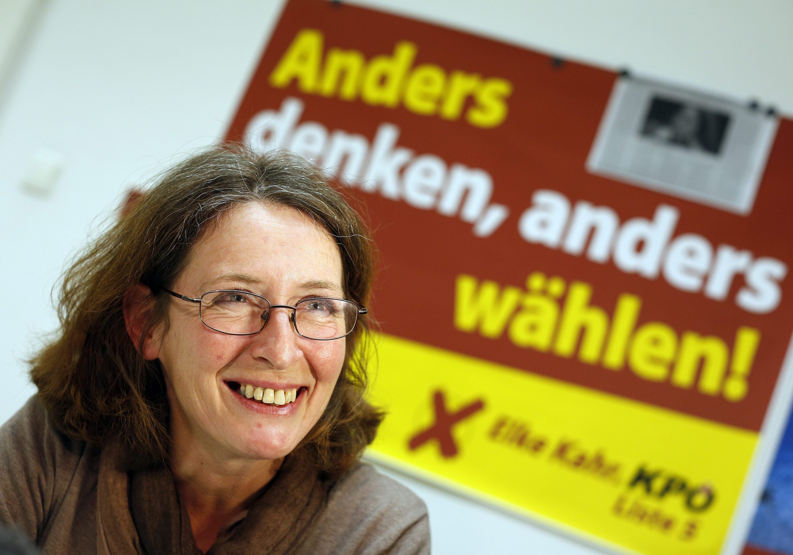 Elke Kahr, la líder local del partido KPO.