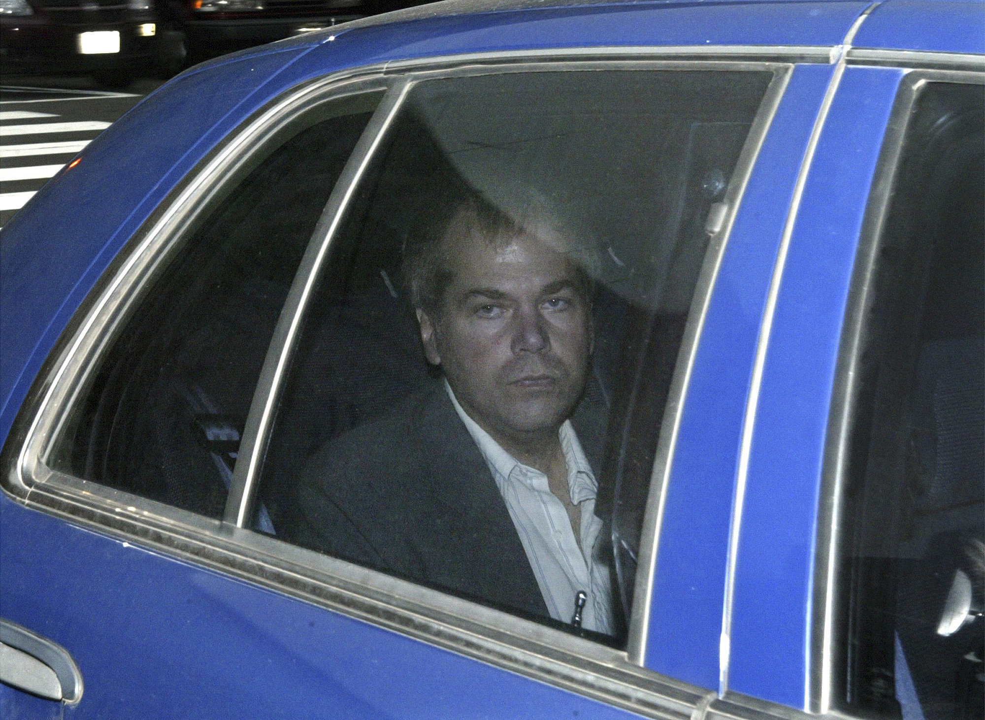 John Hinckley llegando al tribunal, en 2003.