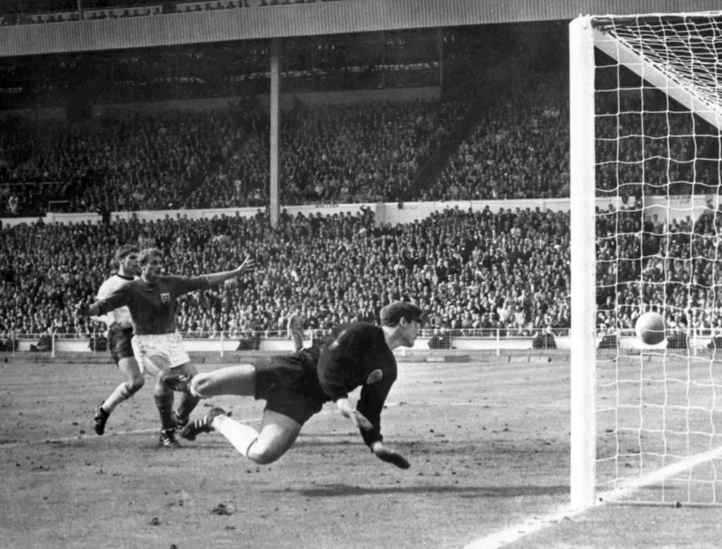 Hunt, en el instante decisivo de la final del Mundial'66.