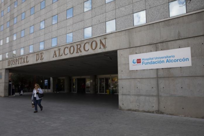 Fachada del Hospital de Alcorcn
