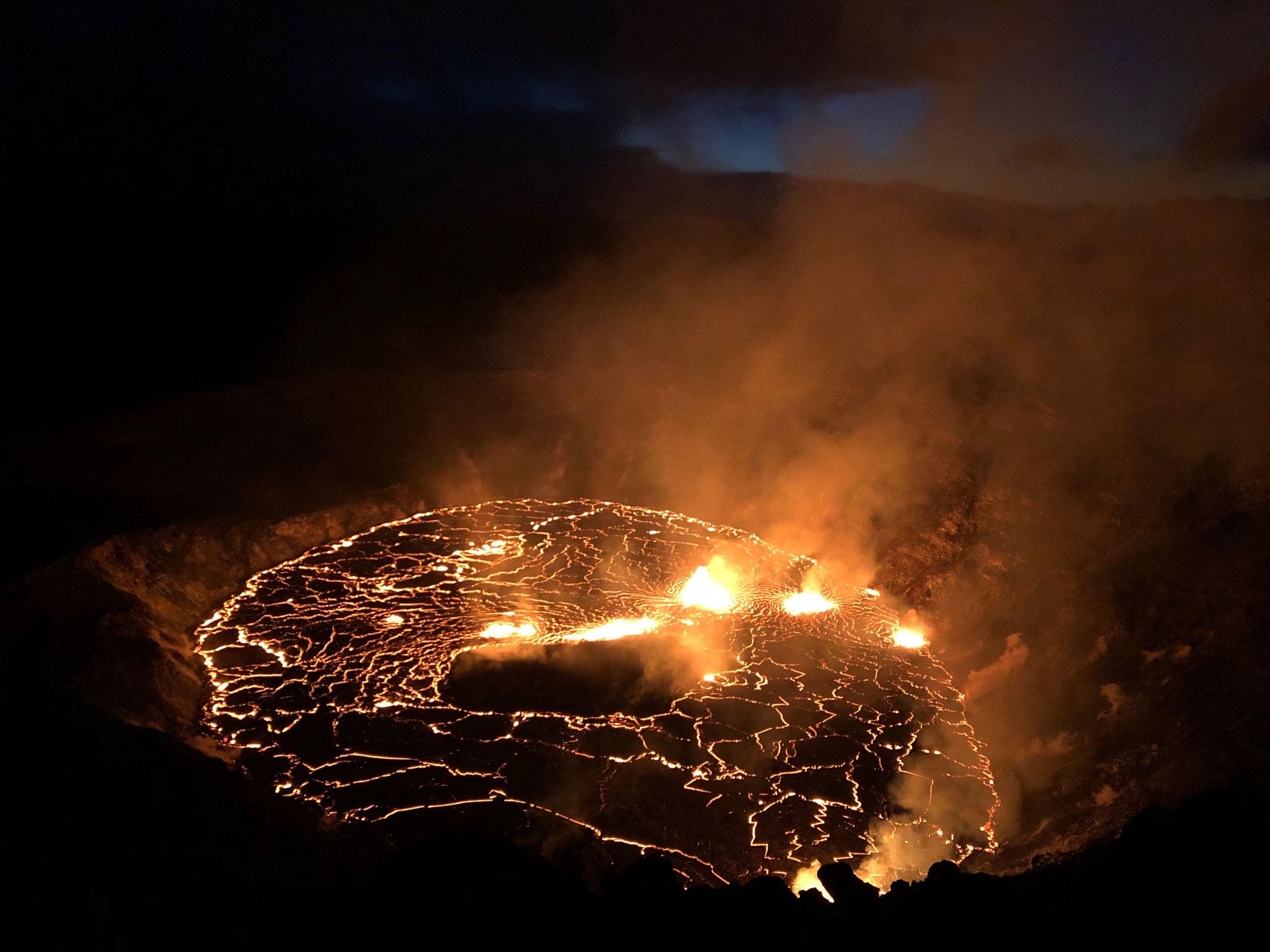 El volcn Kilauea de Hawi ha vuelto a entrar en erupcin esta semana