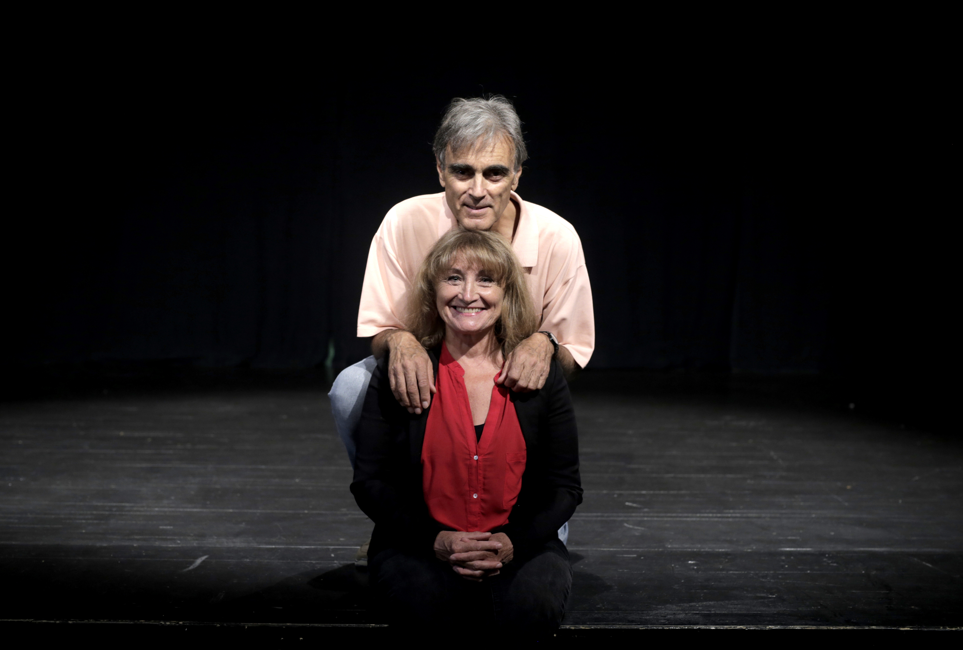 Pury Estalayo y Daniel Lovecchio, en el Teatro Tyl Tyl.