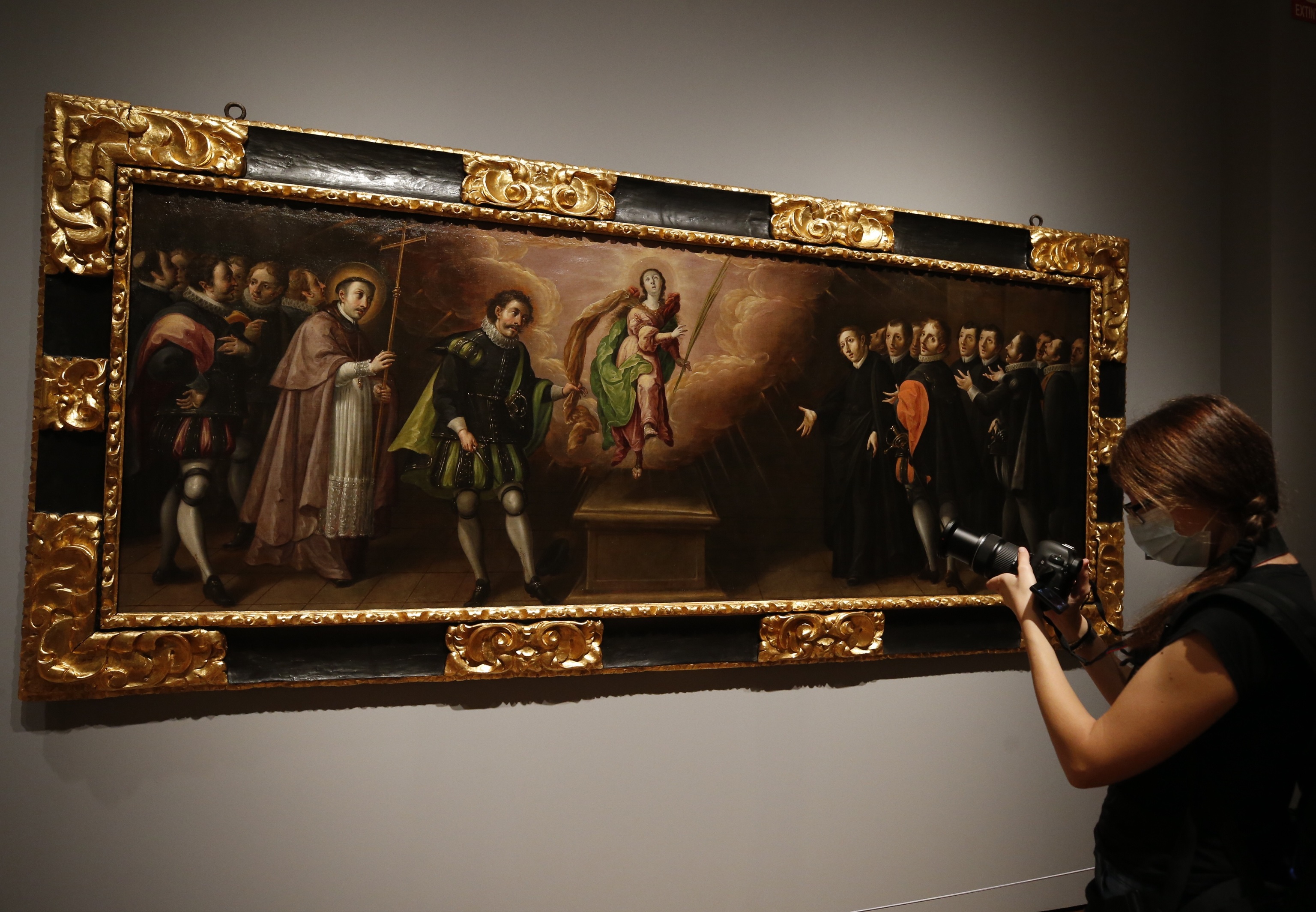 Una de las obras expuestas en el Prado.