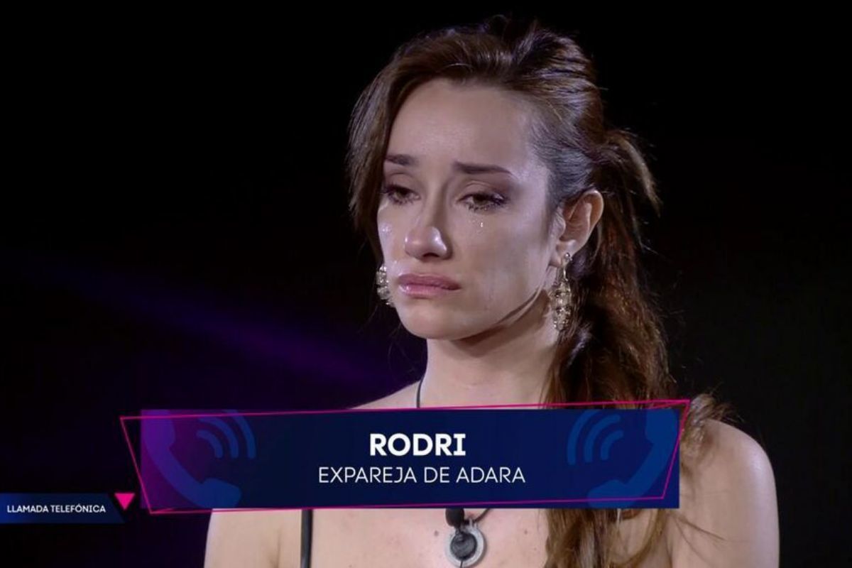 Adara se derrumba en Secret Story tras la llamada de su ex, Rodri Fuertes