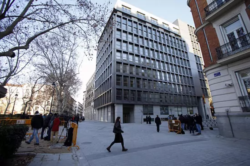 La sede de la Audiencia Nacional en Madrid.