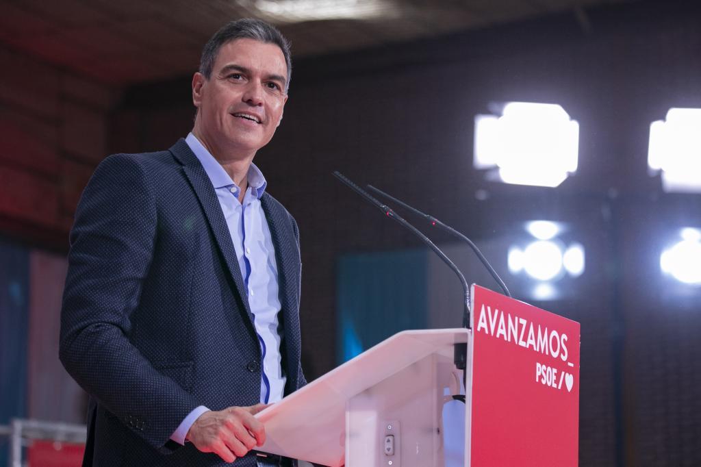 El presidente del Gobierno y secretario general del PSOE, Pedro Snchez.