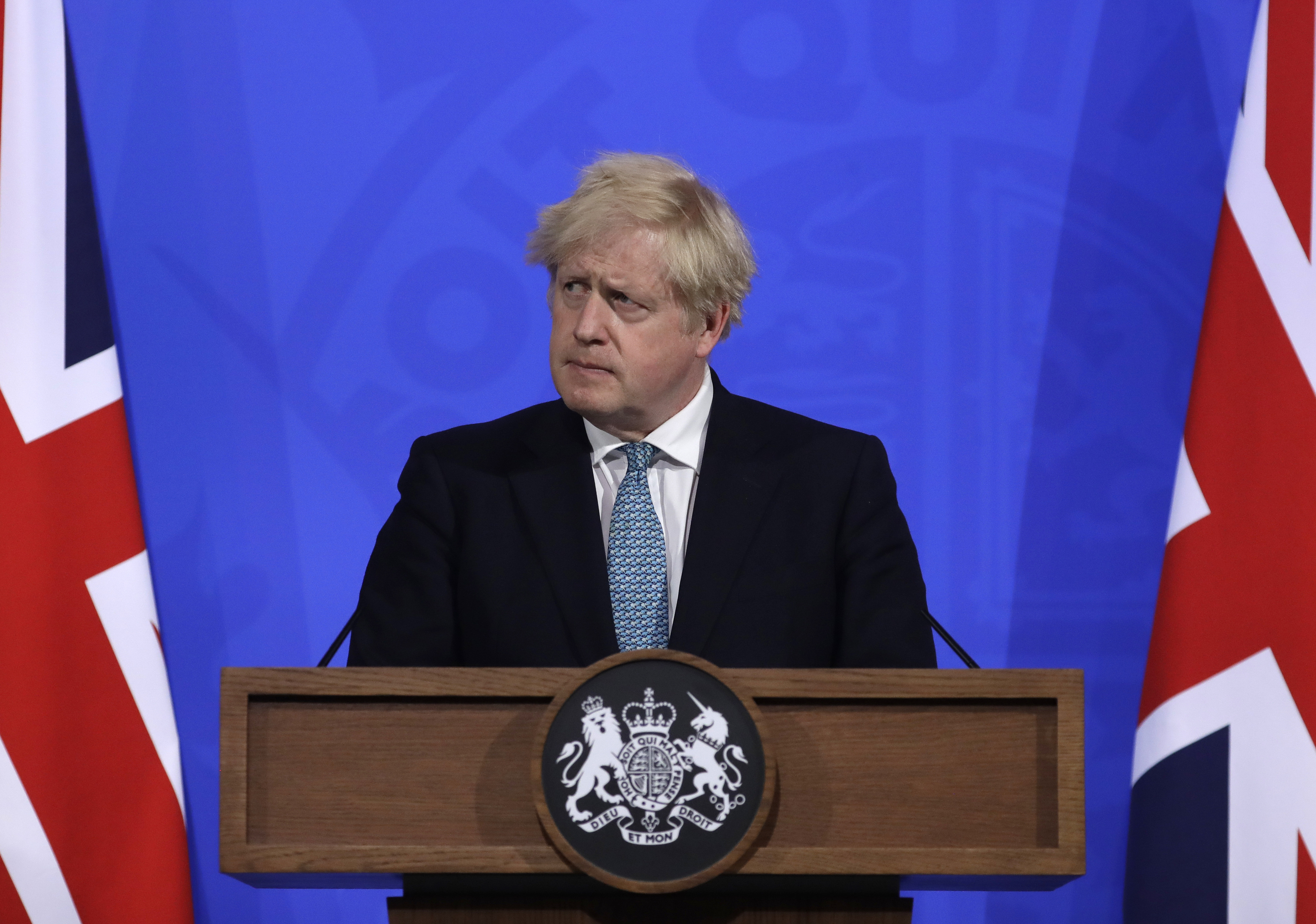 El 'premier' británico, Boris Johnson.