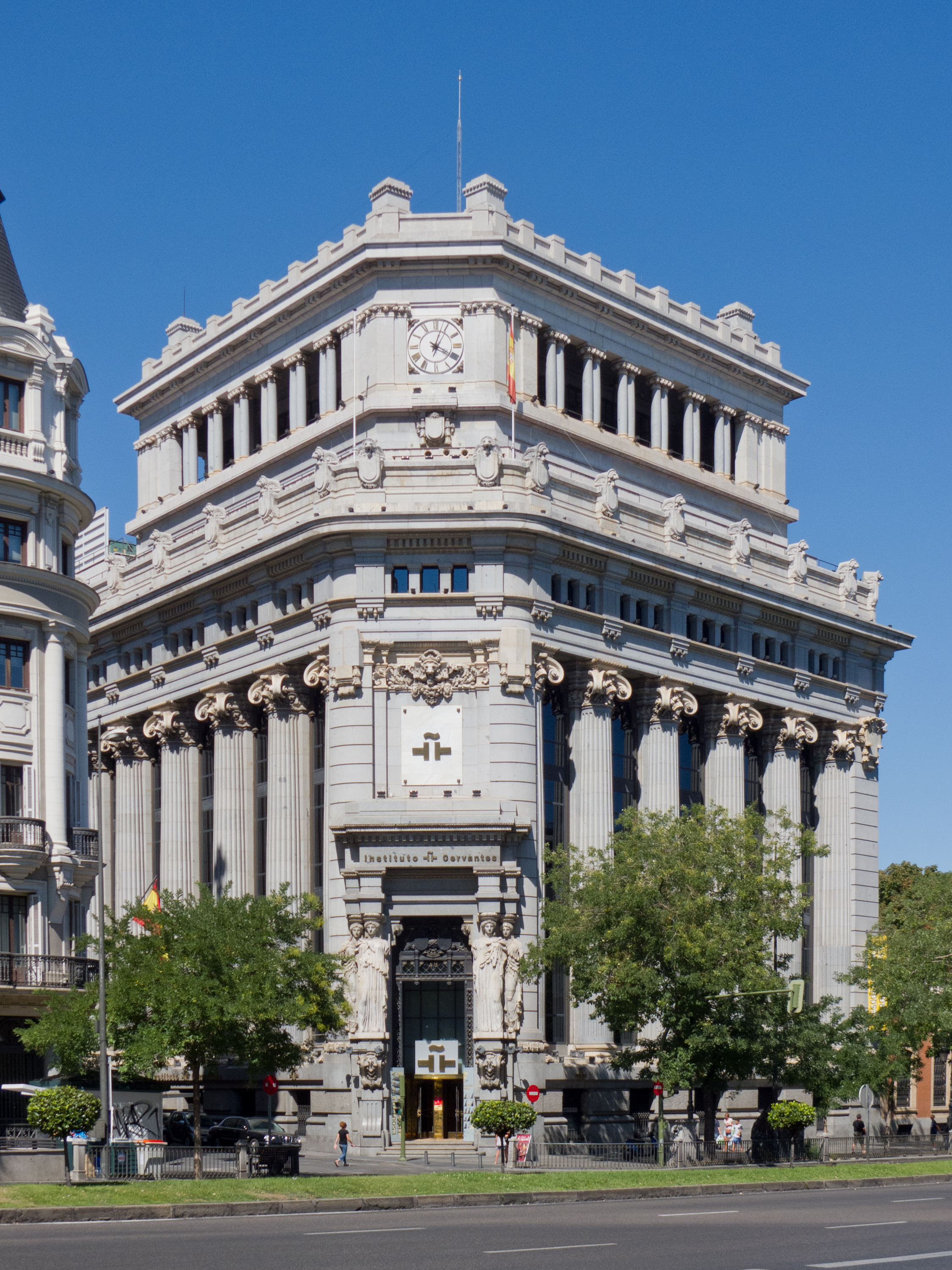 Imagen de archivo del edificio del Insituto Cervantes en Madrid.