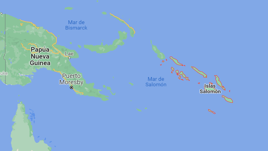 Un terremoto de magnitud 6,4 sacude Islas Salomn, en el Pacfico Sur