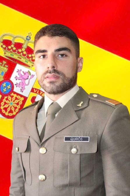El sargento Mario Quirós Ruiz.
