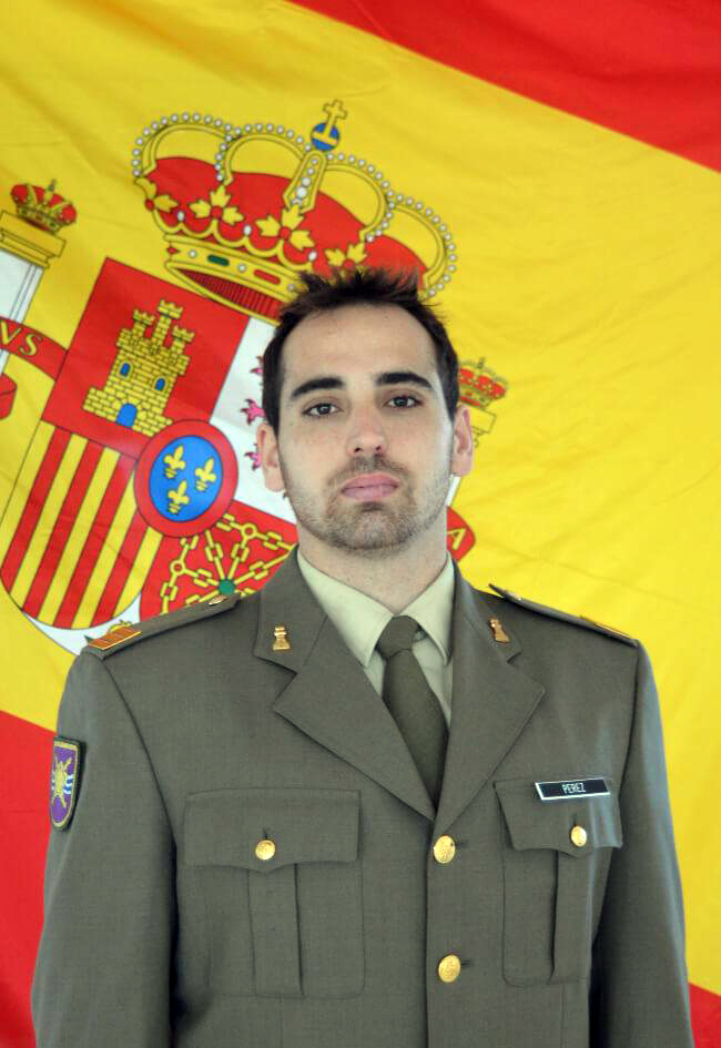 El cabo Andrés Martín Pérez, de 28 años y natural de Villamuriel de Cerrato (Palencia).