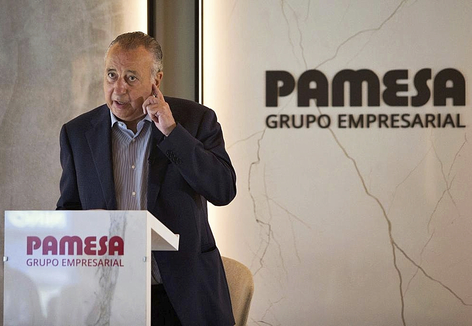 Fernando Roig, durante un evento del Grupo Empresarial Pamesa.