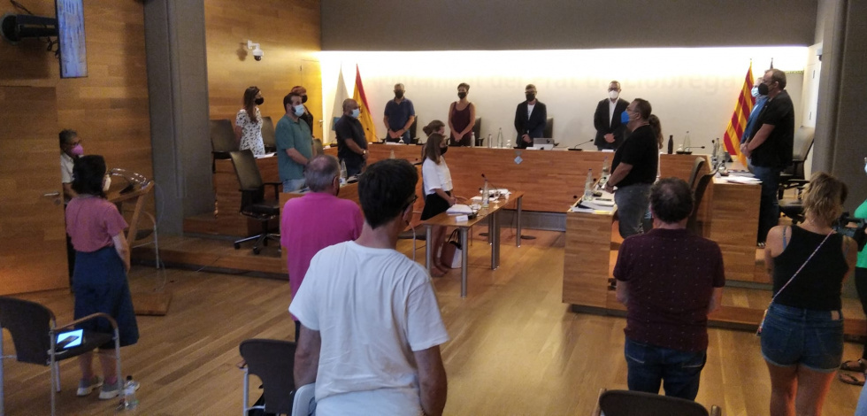 Imagen de un pleno del Ayuntamiento de El Prat