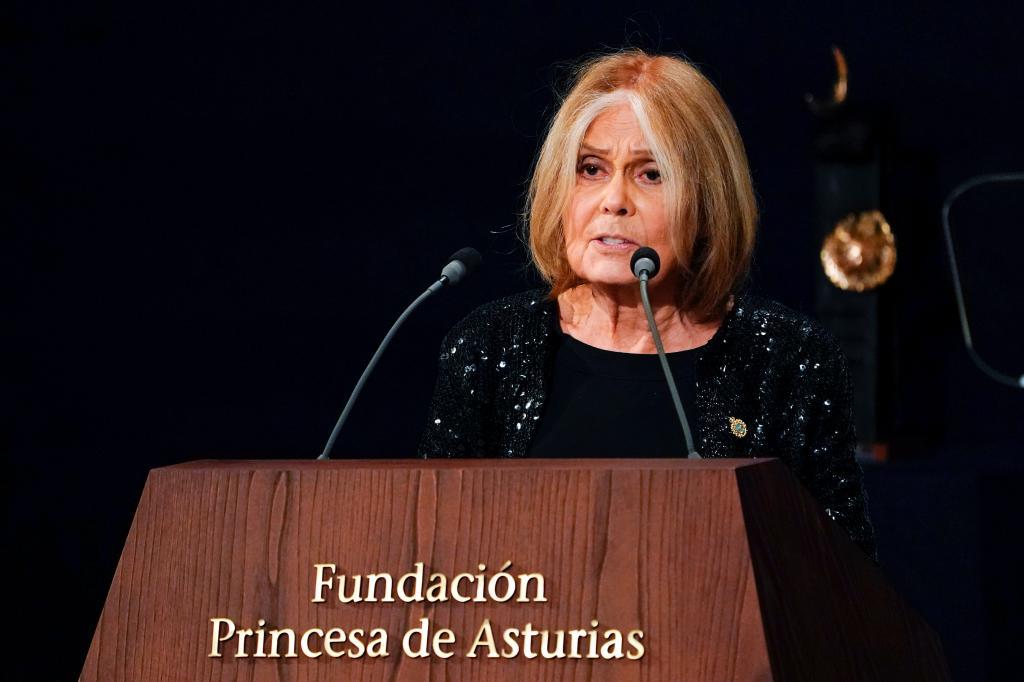 Gloria Steinem.