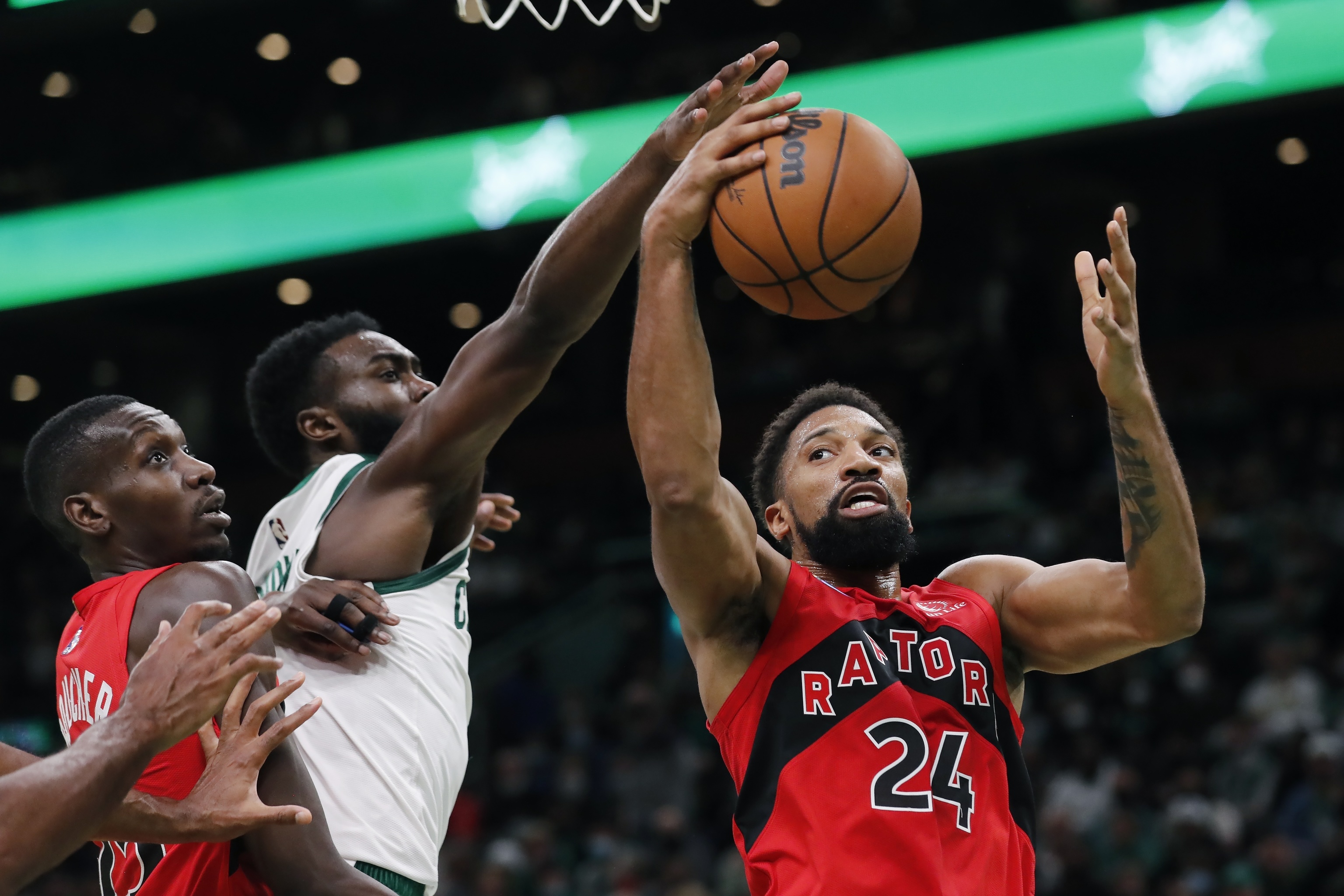Auroch animación En detalle NBA: Los Toronto Raptors dan un repaso a los Boston Celtics | NBA 2021 -  2022