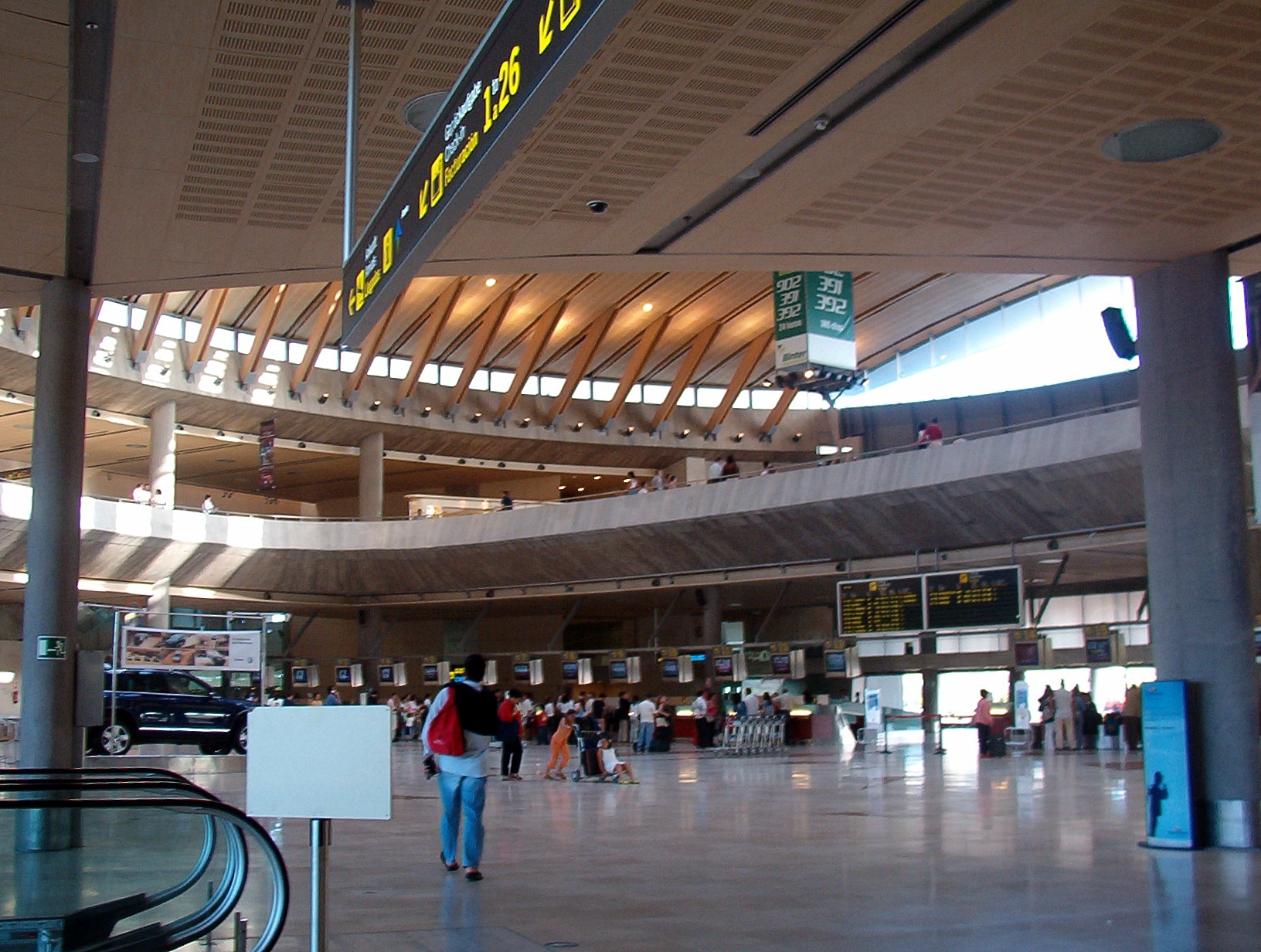 Aeropuerto de Los Rodeos en Tenerife.