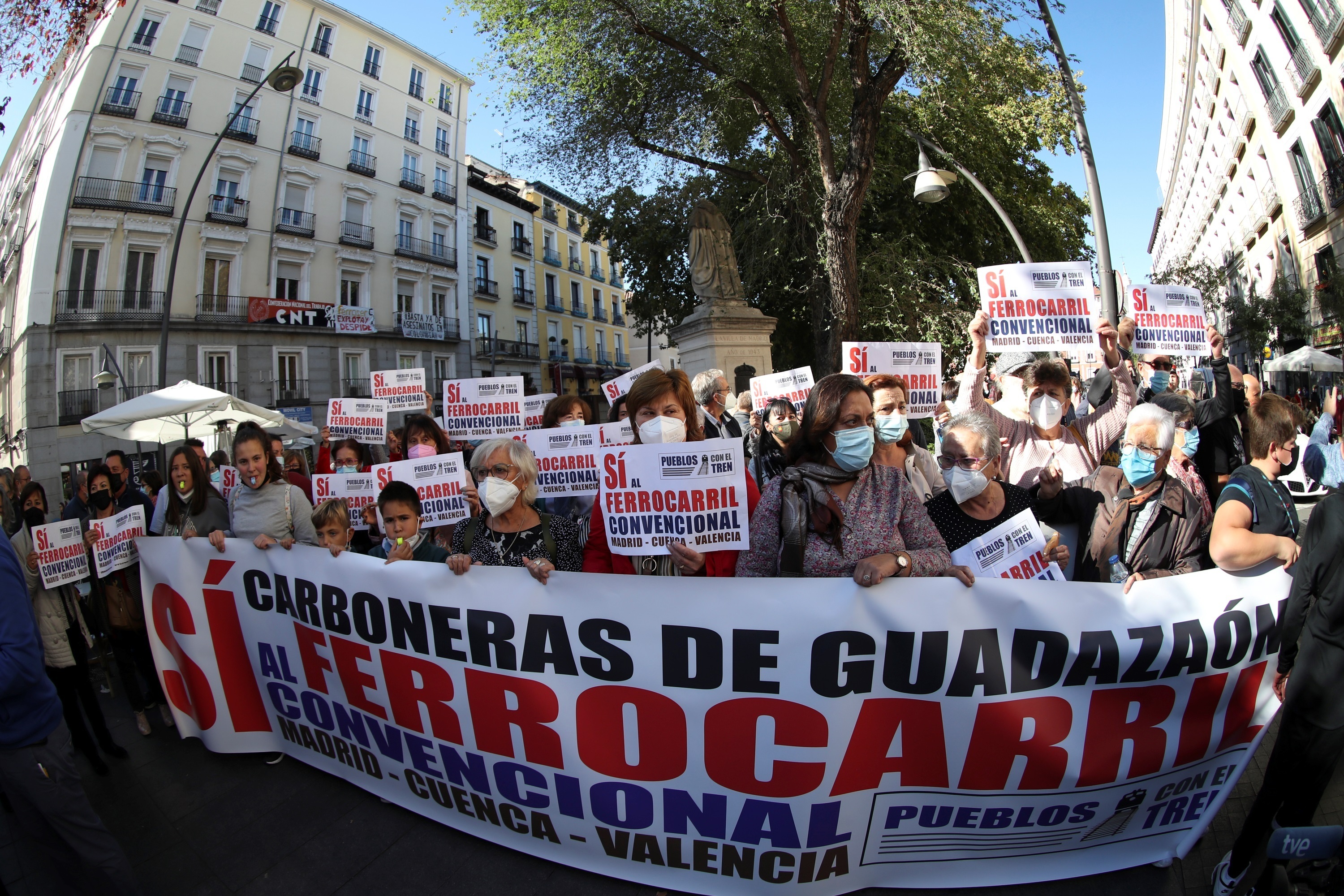 La marcha ecologista que el domingo recorri Madrid.