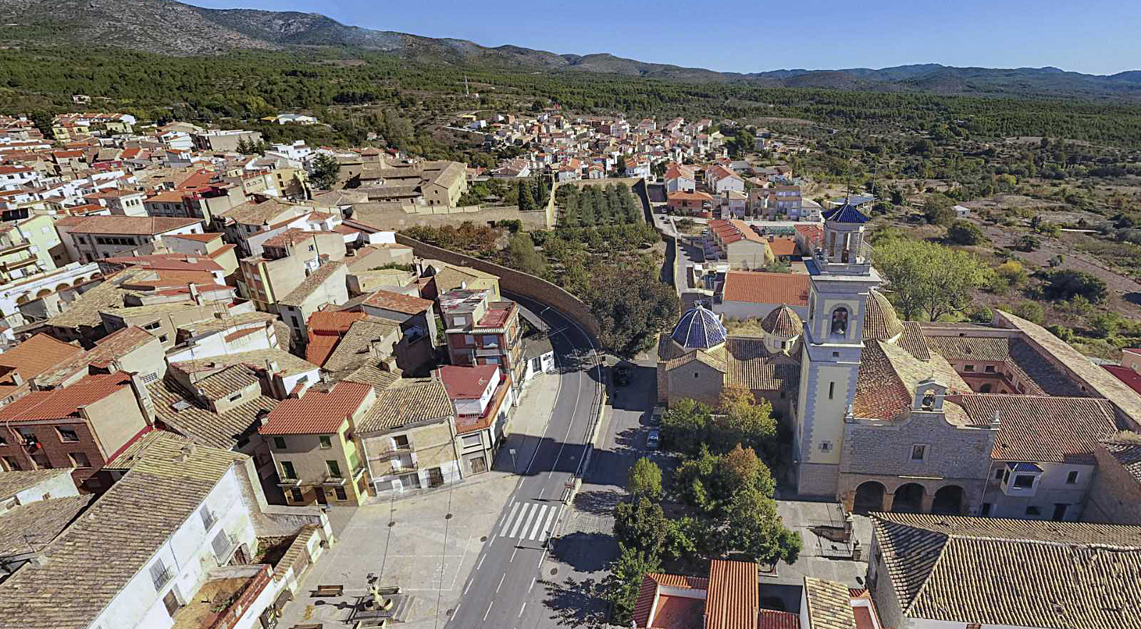Vista del municipio de Caudiel, uno de los cinco participantes del proyecto Holapueblo.