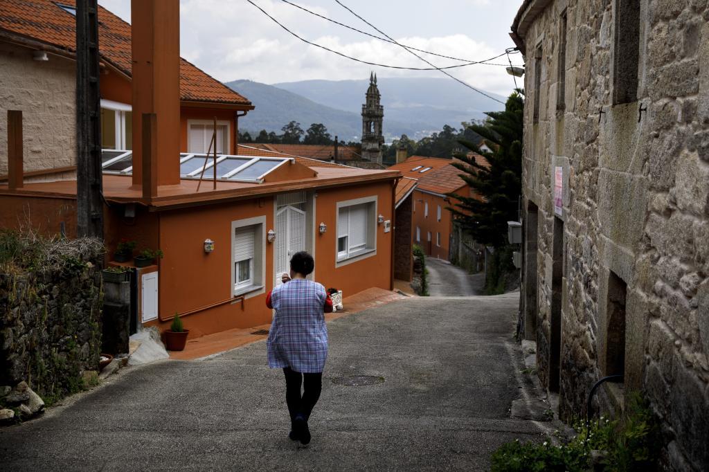 Una aldea gallega.