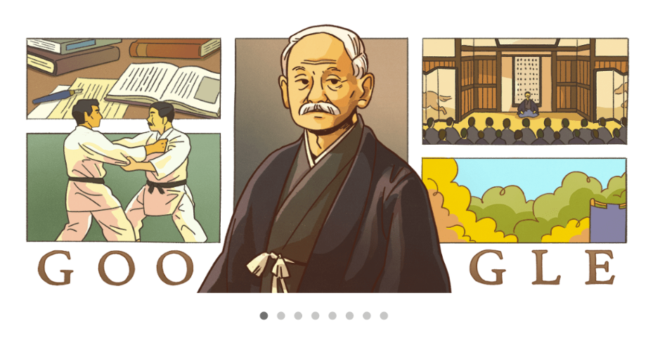 En el Da Mundial del Judo, Google dedica su doodle a Jigoro Kano, maestro fundador de este arte marcial