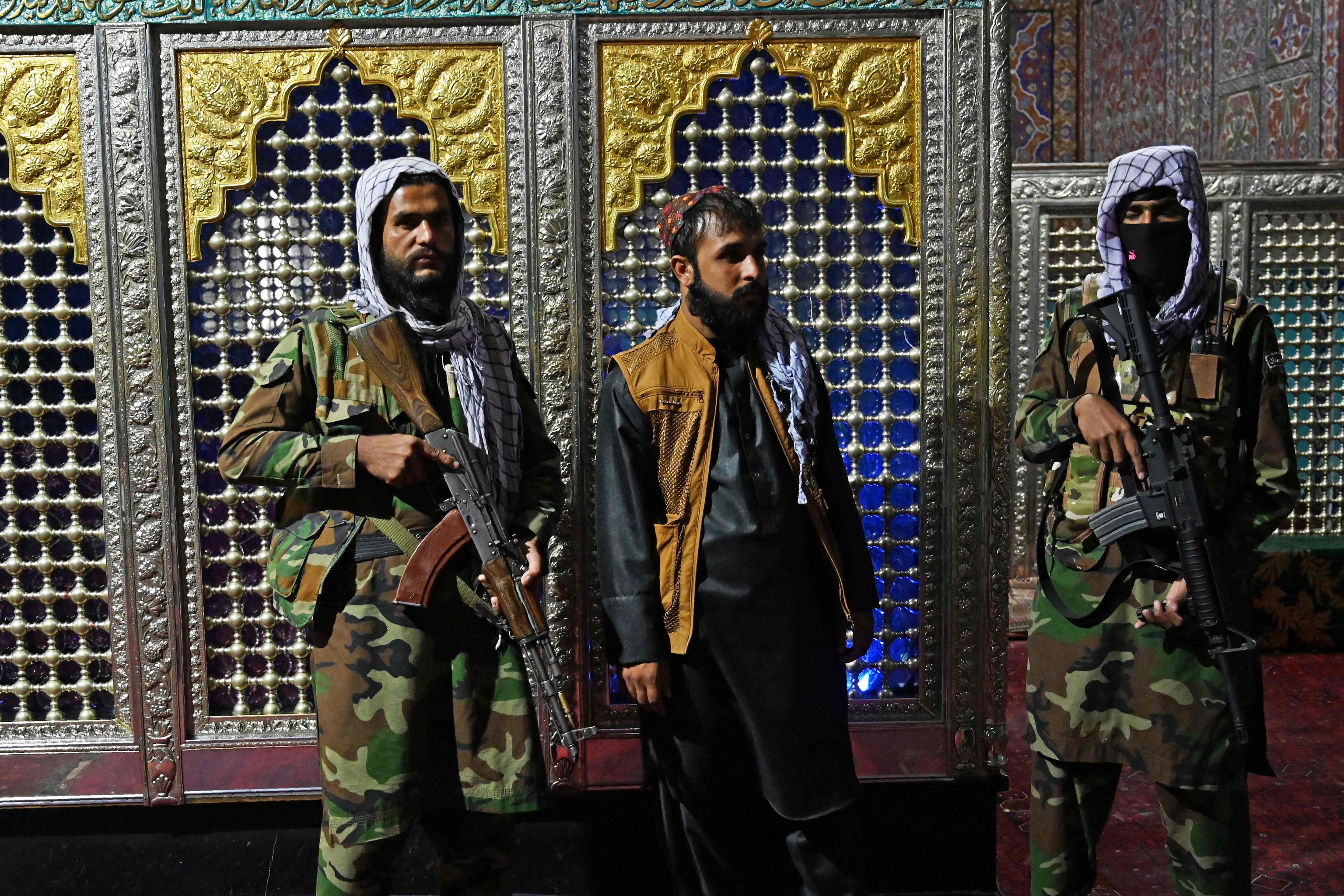 Soldados talibn en Afganistn.