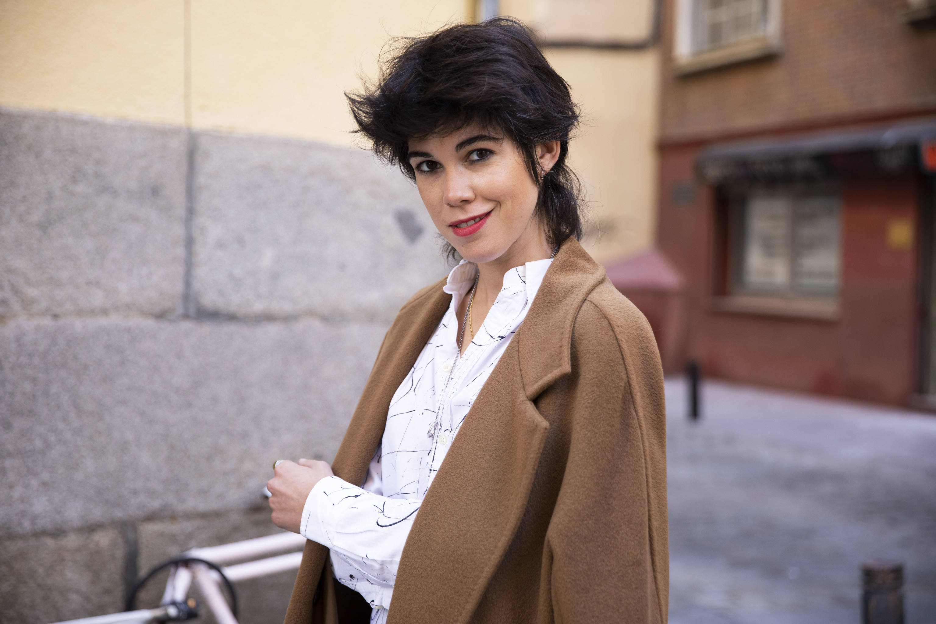 Isabel Villanueva, en Madrid.