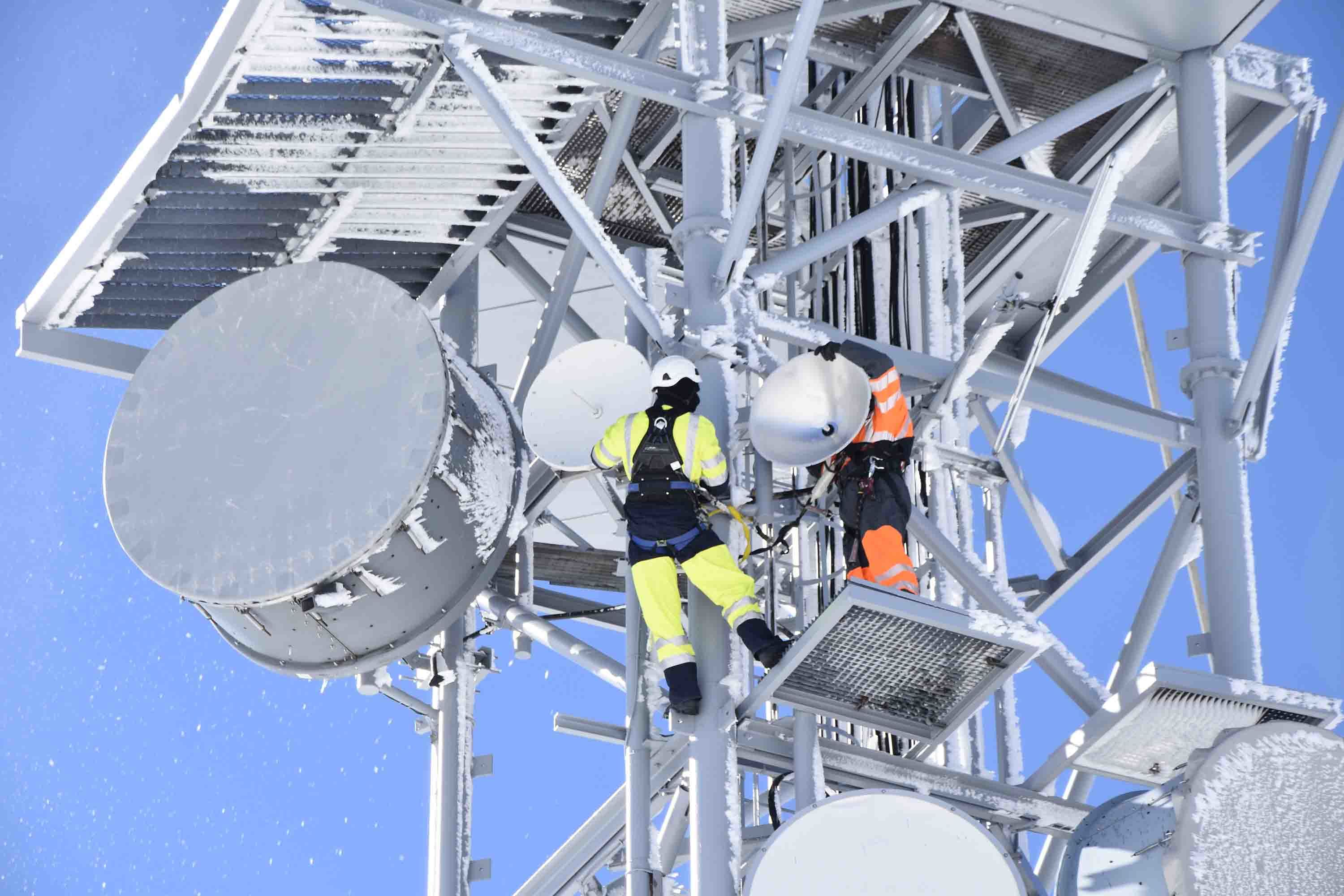 Torres de telecomunicaciones de Orange.