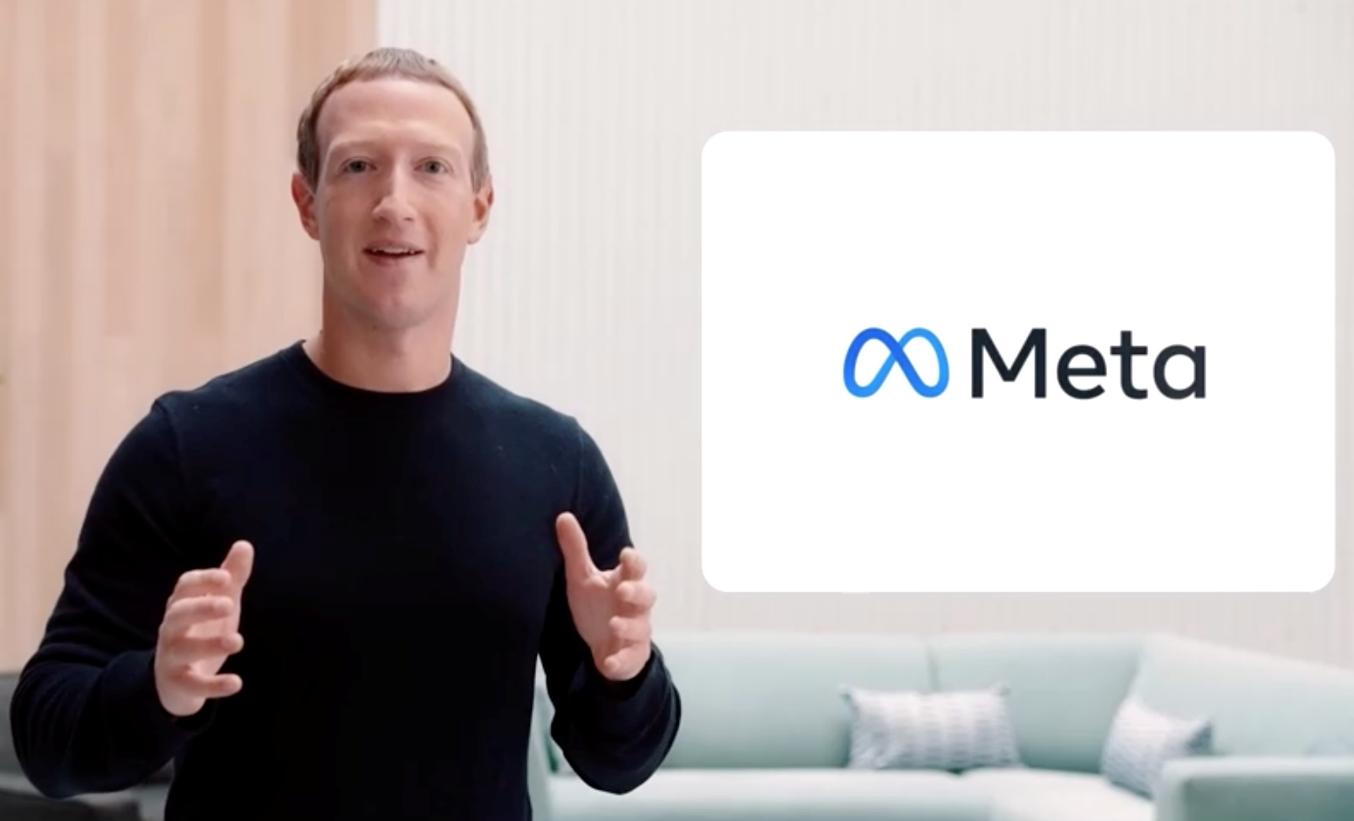 Mark Zuckerberg presenta Meta, el nuevo nombre de la compaa.