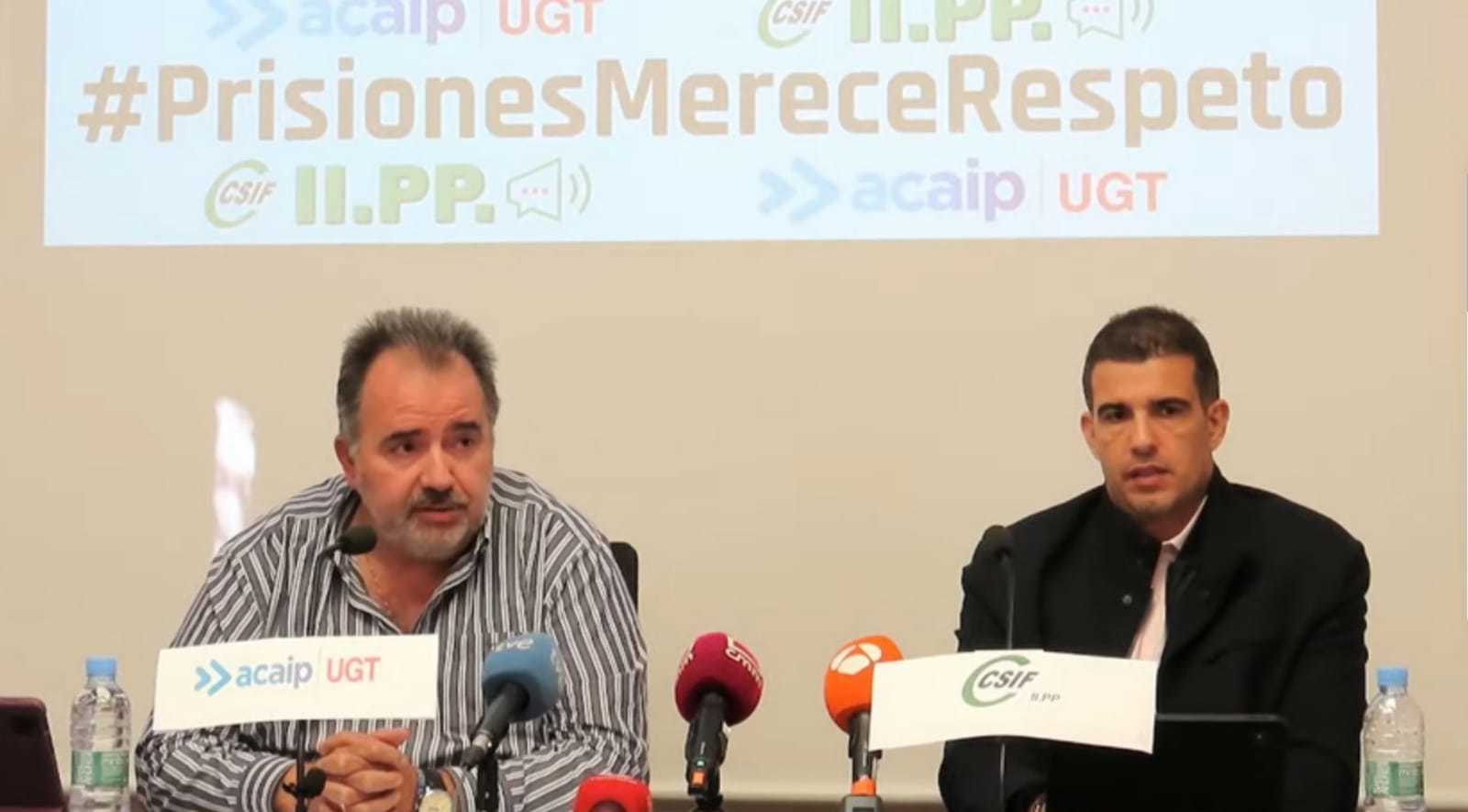 Jos Ramn Lpez (ACAIP) y Jorge Vilas (CSIF).