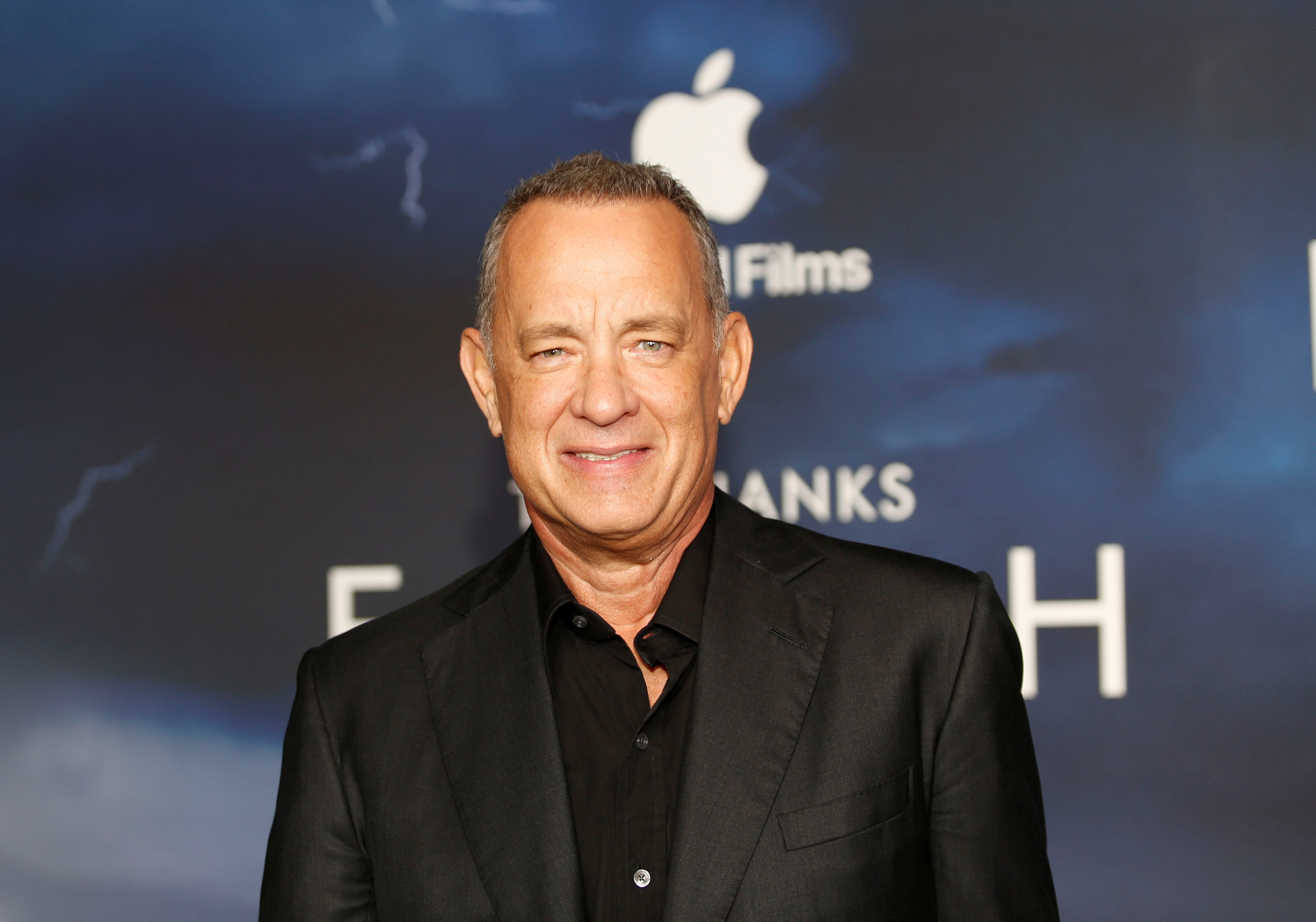 Tom Hanks en la premier de la pelcula "Finch", este martes en Los ngeles.