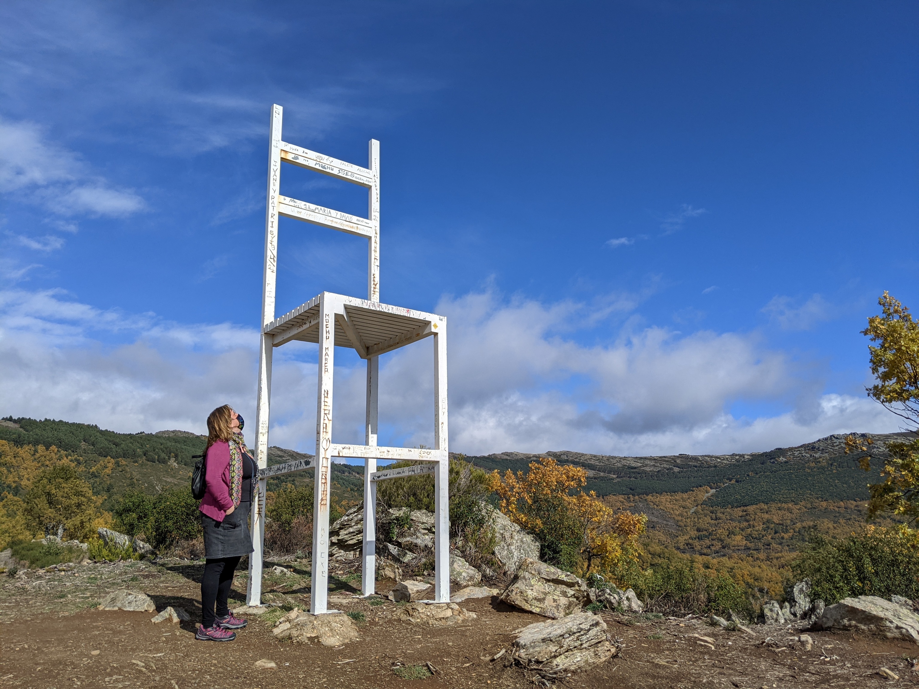 'La silla gigante de Meira', en El valle de los sueos