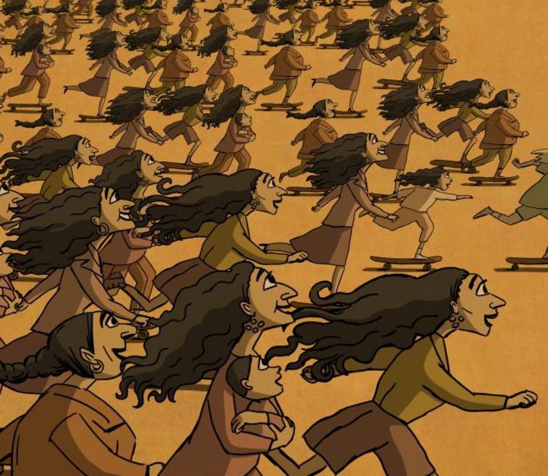 'My Sunny Maad', película animada dirigida por Michaela Pavlátová (2021).