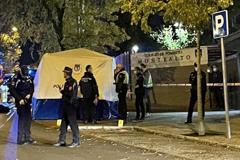 El accidente se produjo en una salida del colegio Montealto de Madrid.