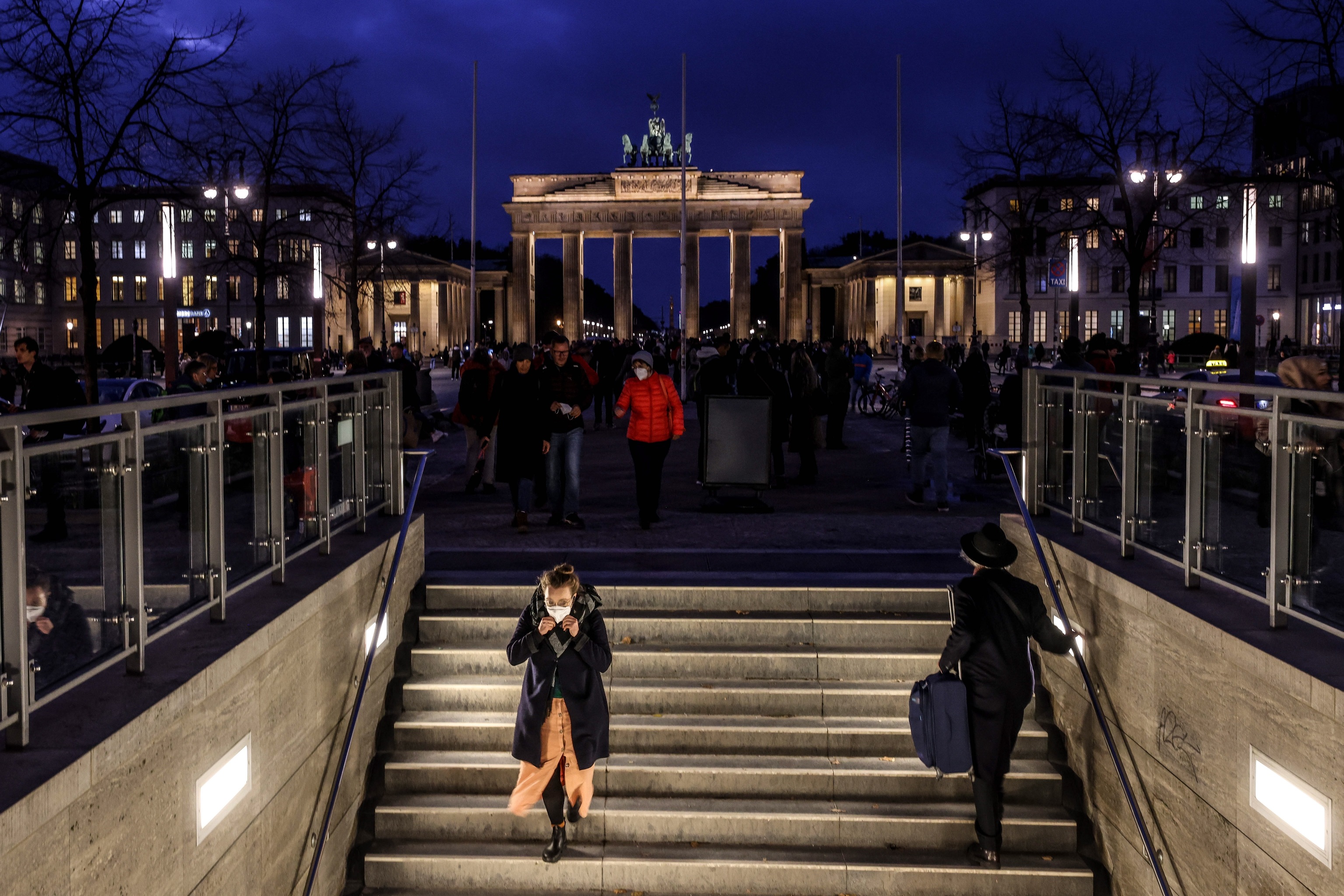 La Puerta de Brandenburgo, en Berln, en una imagen reciente.