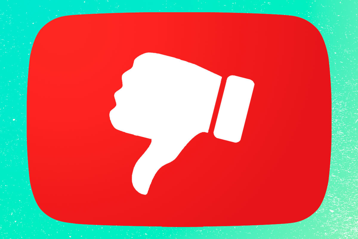 YouTube ocultar los 'no me gusta' de sus vdeos