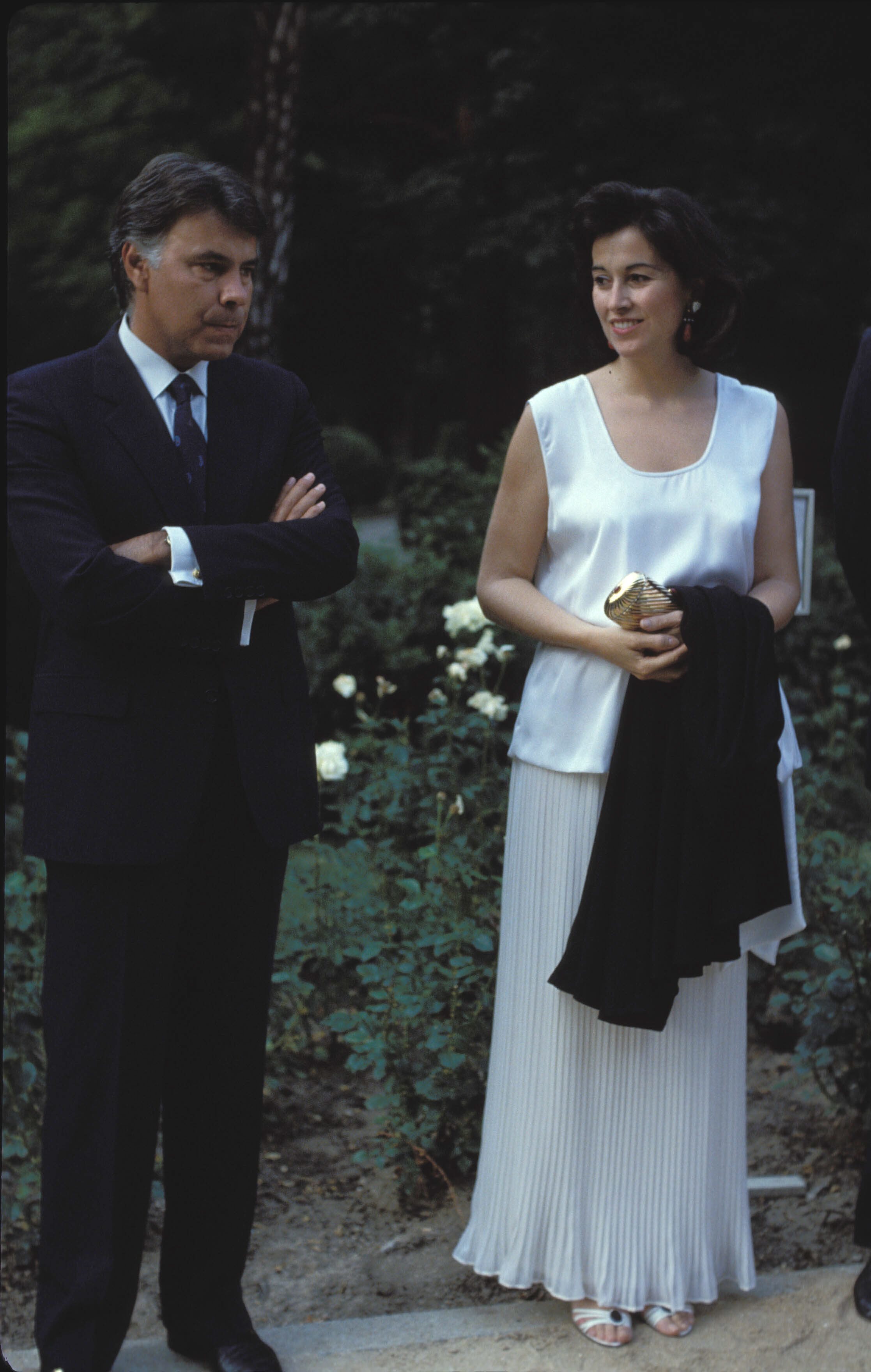Felipe Gonzlez y Carmen Romero, en los aos 80.